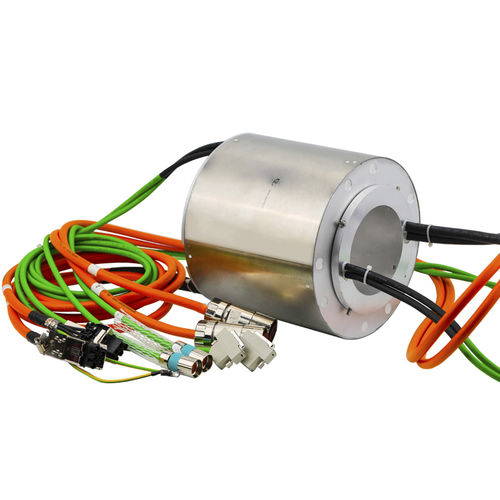 Токосъемное кольцо со сквозным отверстием LPT130-0830-16Sдля промышленного применения, inoxIP65