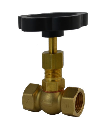 Needle valve NV02with handwheelfor gasbrass