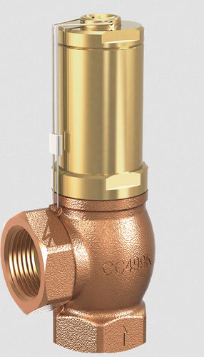 Клапан сброса газа UV02 латуньдля жидкостейбронза