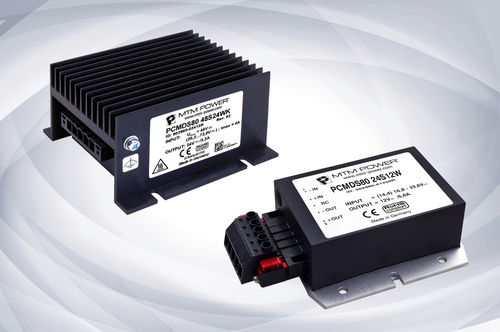 Преобразователь постоянного тока PCMDS80 серии 24S, монтируемый на шасси, широкий входной диапазон, один выход CE