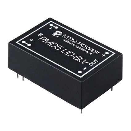 4:1 input voltage range DC/DC converter PMD5 48S seriessingle-output