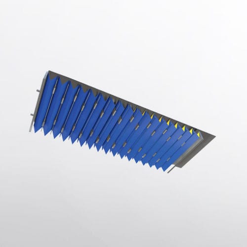 Плоские защитные сильфоны ПВХ гармошка защита