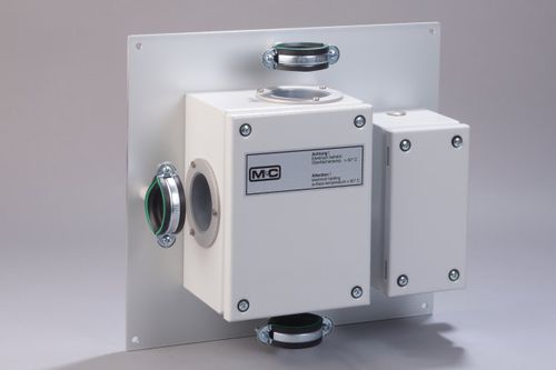 Соединитель круглой трубы T6‑H1, нержавеющая сталь, обогрев