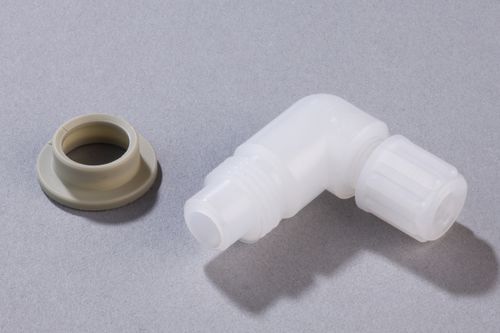 Пневматический фитинг GL25, винтовое колено, ПТФЭ