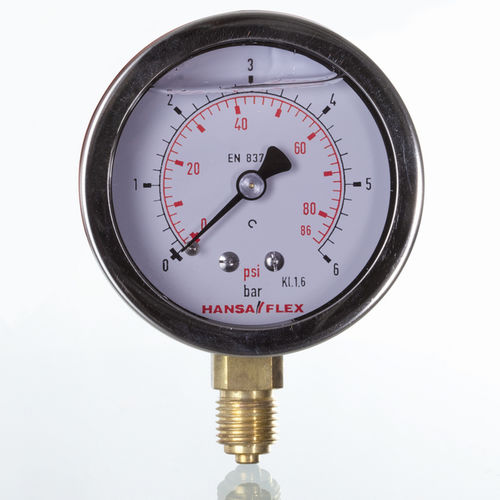 Differential pressure gauge GMM 63 seriesdialthreadedG 1/4