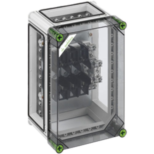 Корпус предохранителей NH GTS 101 настенныйпрямоугольныйиз поликарбоната