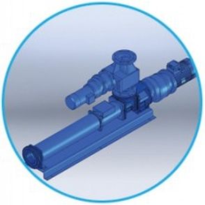 Ножевая мельница с горизонтальными отходами