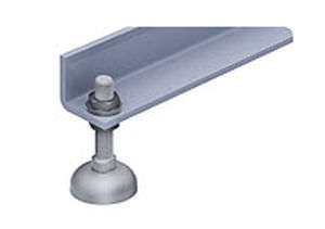 Стальная ножка машины, регулируемая по уровню