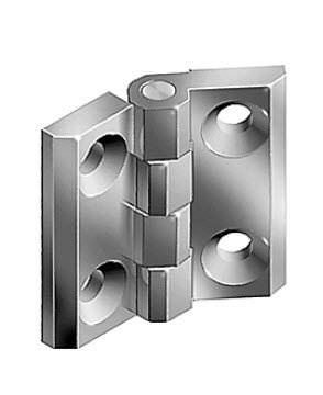 Угловая петля из нержавеющей сталивинт 180°