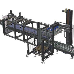 Роботизированная система паллетирования APS 3105 L ERGONдля пищевой промышленностикоробкоконтейнер
