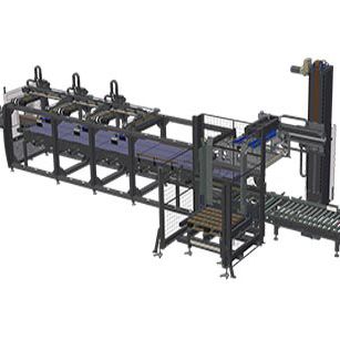 Роботизированная система паллетирования APS 3140 L ERGONдля пищевой промышленностикоробочный контейнер