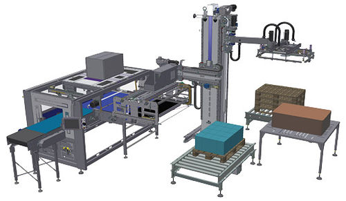 Башенный паллетайзер APS 3090 P ERGON шарнирно-сочлененный, декартовое перемещение