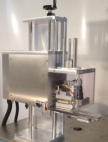 Automatic heat sealer TCE 260 Afor pre-cut sealsby inductionconduction