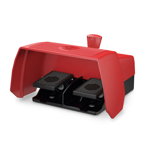 Ножной переключатель серии NA22 педалис крышкойс аварийной остановкой