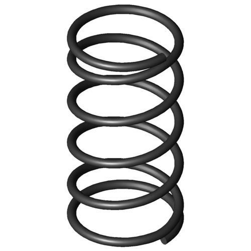 Compression spring D-006Awirecarbon steel