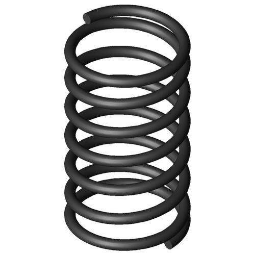 Compression spring D-007Awirecarbon steel