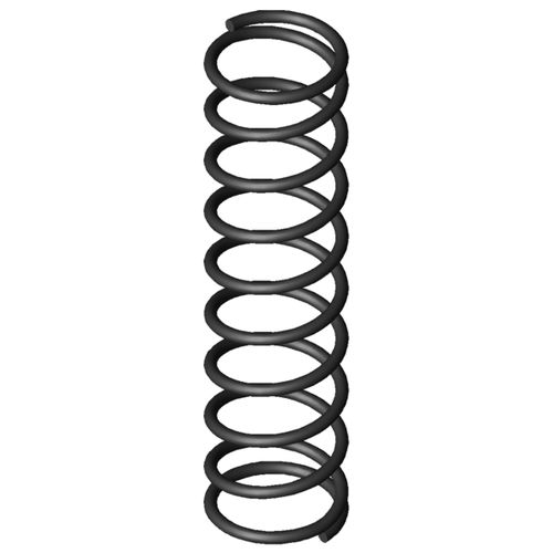 Compression spring D-009Awirecarbon steel