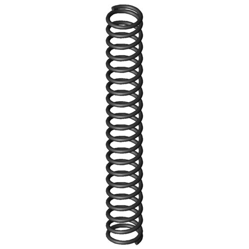 Compression spring D-011Lwirecarbon steel