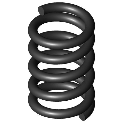 Compression spring D-011Mwirecarbon steel