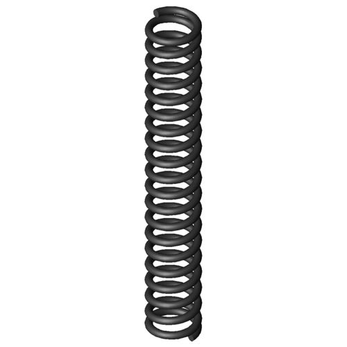 Compression spring D-011Qwirecarbon steel