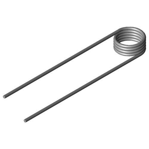 Torsion spring T-16042Rwireinox