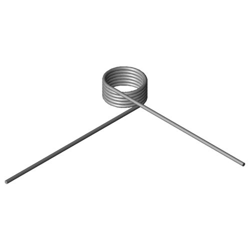 Torsion spring T-16063Rwireinox