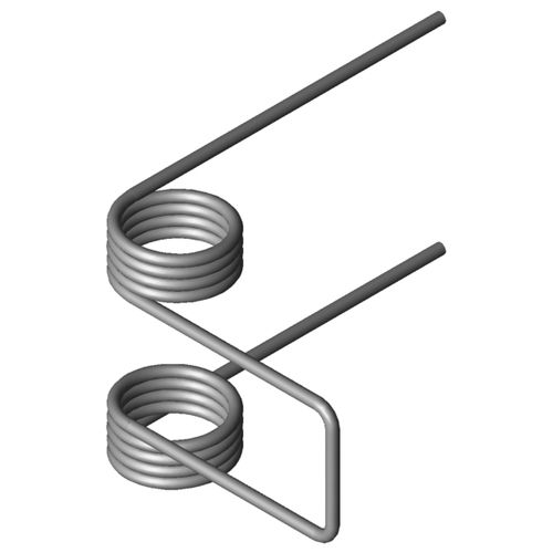 Double torsion spring DSF-105wireinox
