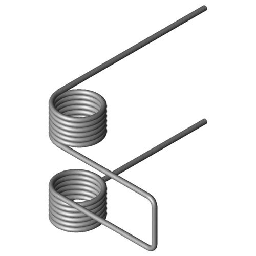 Double torsion spring DSF-115wireinox