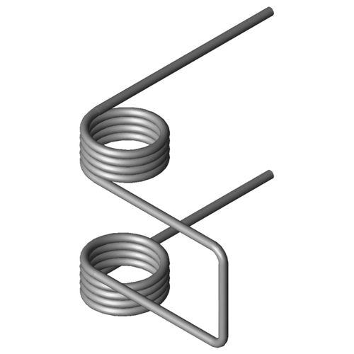 Double torsion spring DSF-155wireinox