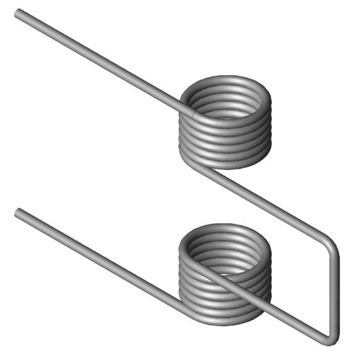 Double torsion spring DSF-210wireinox