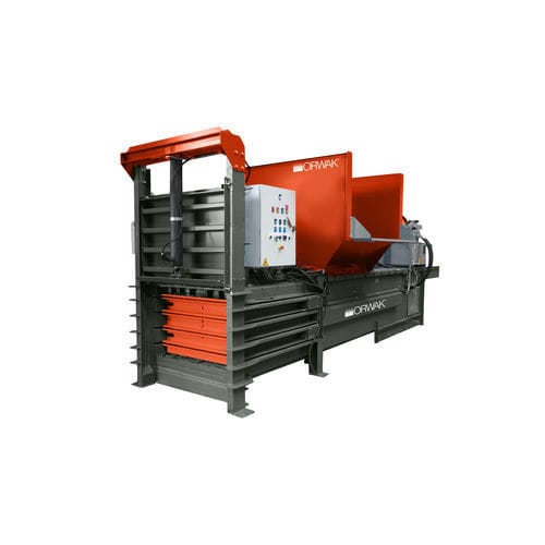 Пакетировочный пресс горизонтальный 1540-1550-1560с верхней загрузкойдля картонадля бумаги