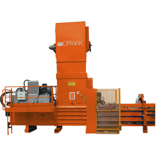 Горизонтальный пакетировочный пресс 800 ATс вертикальной загрузкойдля отходовдля металлов