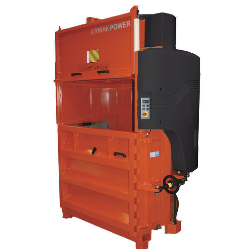 Вертикальный пакетировочный пресс Orwak Power 3420 с фронтальной загрузкойдля картонадля пластика