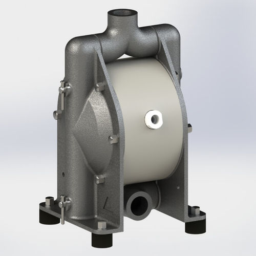 Водяной насос серии CHEMICOR пневматический самовсасывающий с двойной мембраной