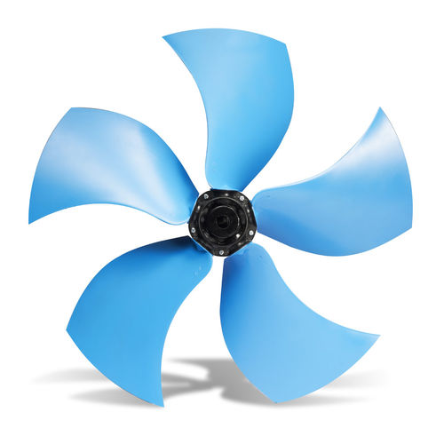 Осевой вентилятор SRaалюминиевый двигатель