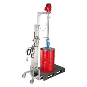 Система опорожнения для пищевой промышленности VISCOFLUX Scontainerдля высоковязких продуктов, бочка