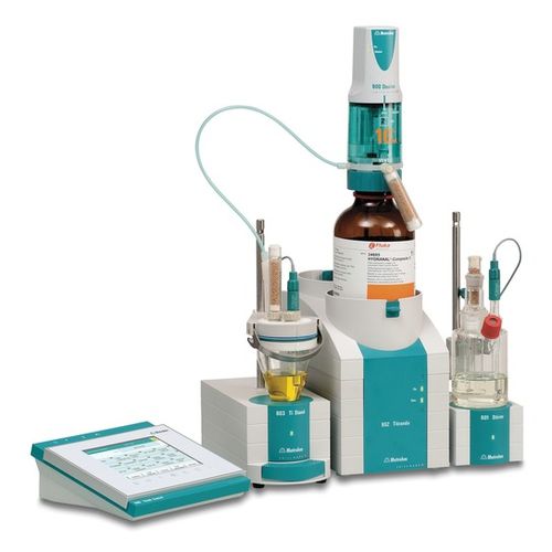 Karl Fischer titrator 852 Titrandovolumetriccoulometric