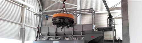 Круглый электроподъемный магнит серии CN, CS, CSR, E