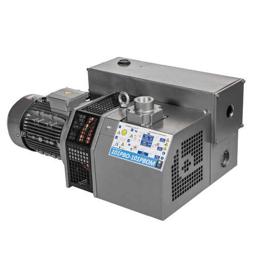 Пластинчато-роторный вакуумный насос 101 ПБО с впрыском масла, одноступенчатого всасывания