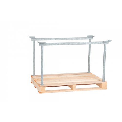 Деревянный поддон, промышленный трубчатый каркас