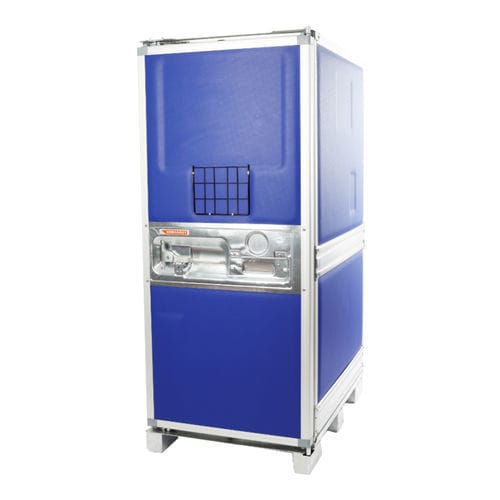 Изотермический контейнер Isotec® TBX 1170алюминийПЭВПтранспортный