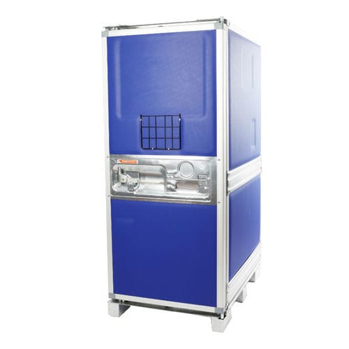 Изотермический контейнер Isotec® TBX 900алюминийПЭВПтранспортный