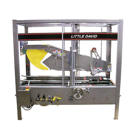 Четырехклапанный запечатщик коробок ЛД-16А на клейкой ленте-автоматический