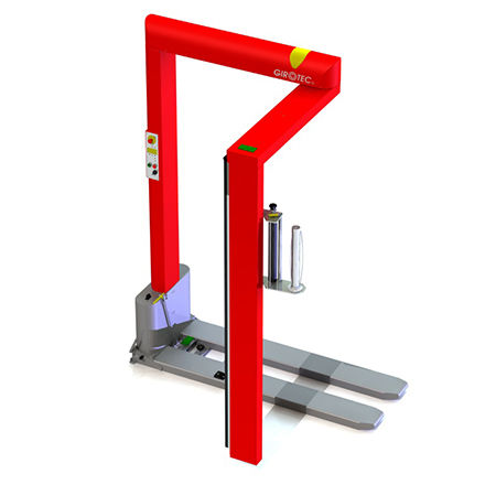 Орбитальная упаковочная машина GIROTEC PLполуавтоматическаяпаллетмобильная