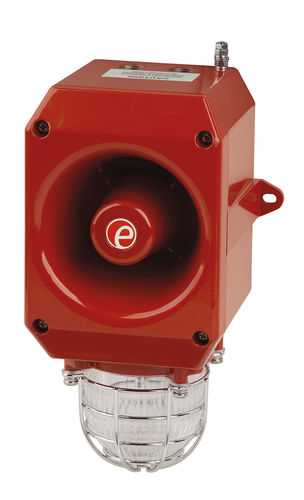 Извещатель взрывозащищенный Д2хС1Х05с ксеноновым маяком со световым сигналом