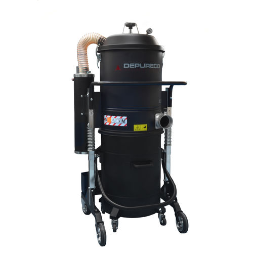 Industrial vacuum cleaner AC 65wet and drycompressed airmobile