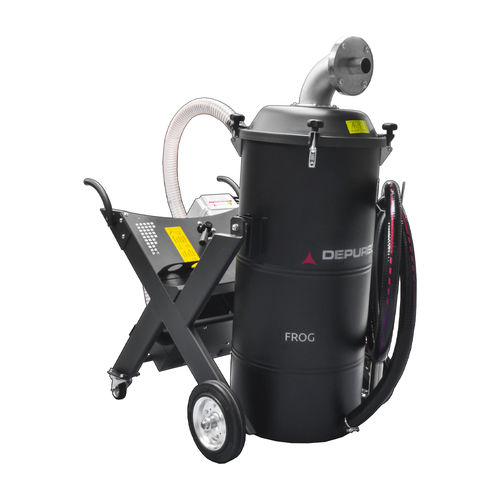 Industrial vacuum cleaner FROGoil and chipsingle-phase2-motor