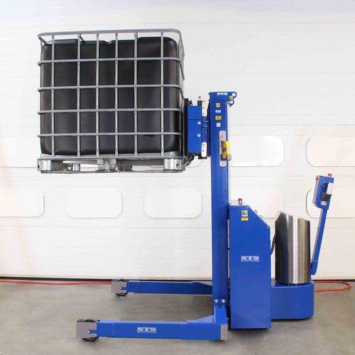 Гидравлический штабелер STP12-FAC01-HDWLC-Expneumaticс погрузкой сзади