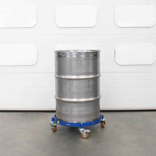 Тележка металлическая DDL01для контейнеровиз пластикакруглая