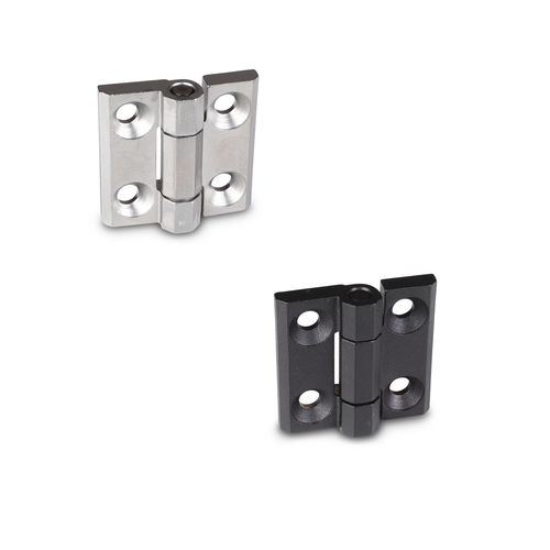 Петля из нержавеющей стали GN 237.3, ввинчивание 180°, для тяжелых нагрузок